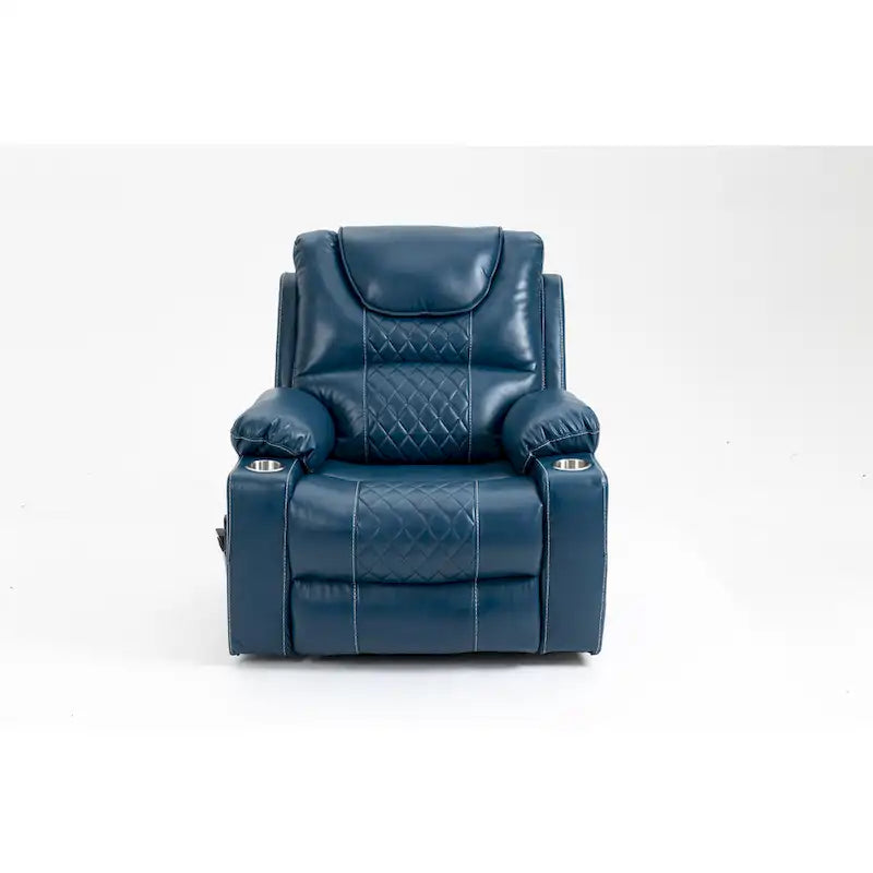 Oversized Power Lift Recliner Chair 180-Degree Flat Lay Dual OKIN Motor 400 lb Capacity