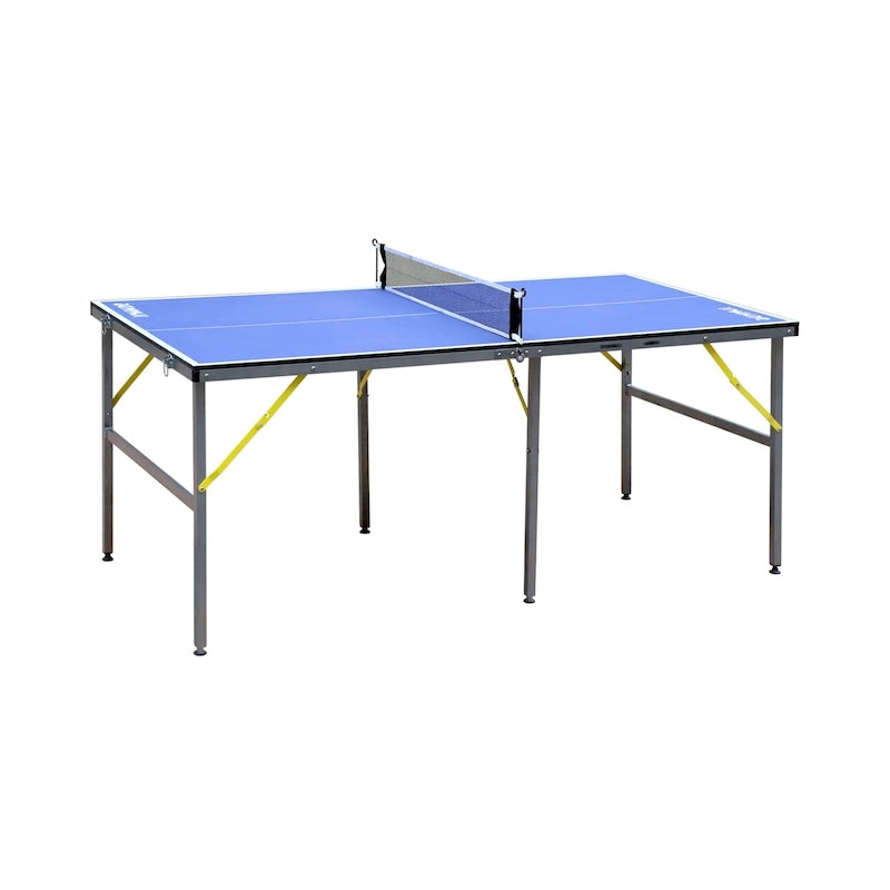 6 Foot Foldable MDF Ping Pong Table for Indoor and Outdoor Use