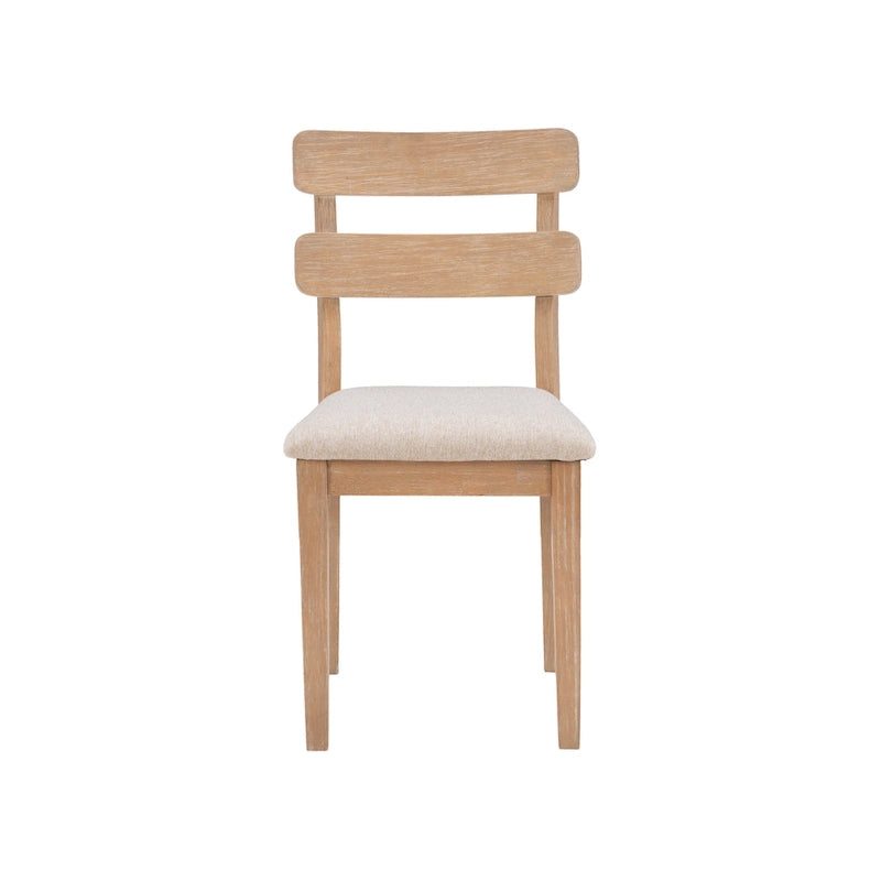 Solid Wood Farmhouse Dining Side Chair Set of 2