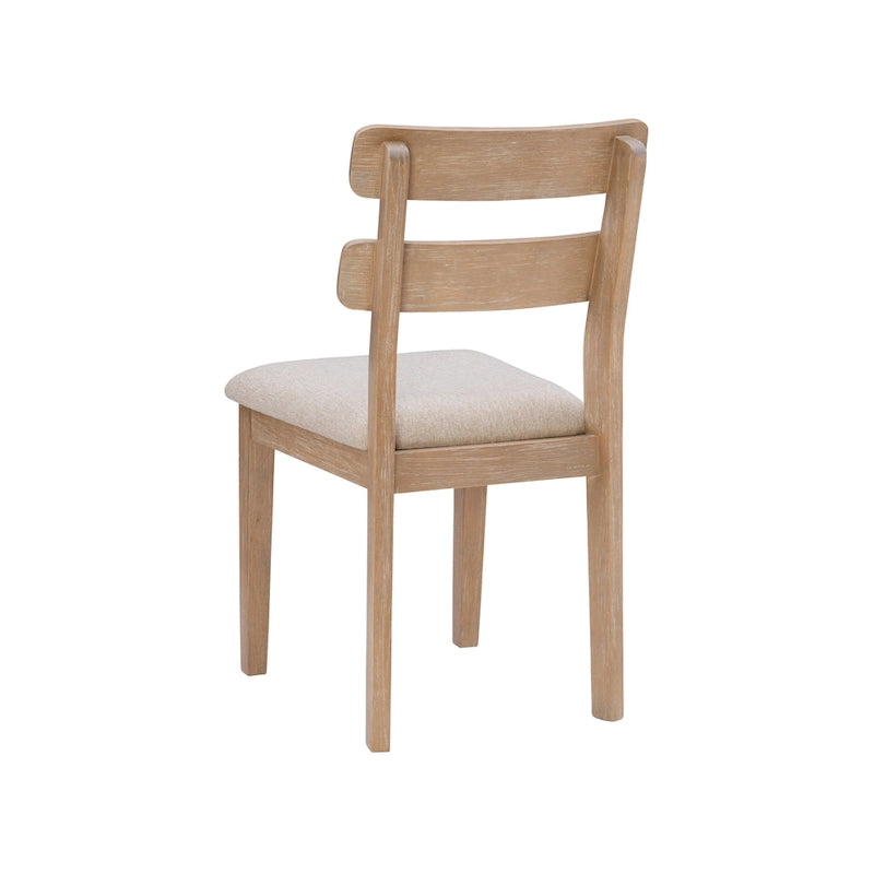 Solid Wood Farmhouse Dining Side Chair Set of 2