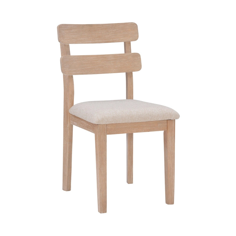 Solid Wood Farmhouse Dining Side Chair Set of 2