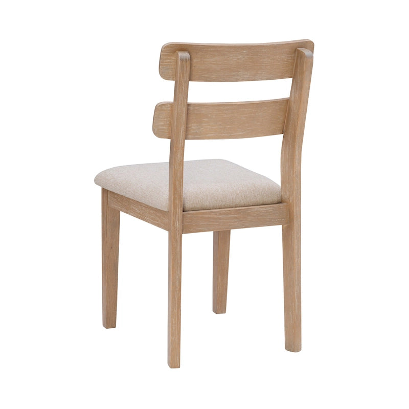 Solid Wood Farmhouse Dining Side Chair Set of 2