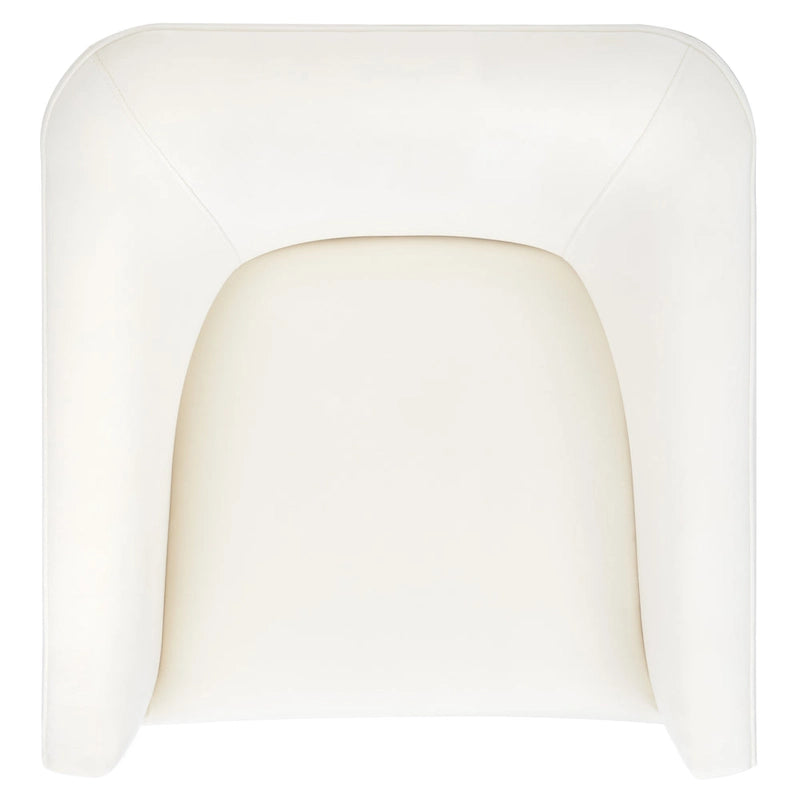 Velvet Swivel Accent Chair with Black Swivel Base