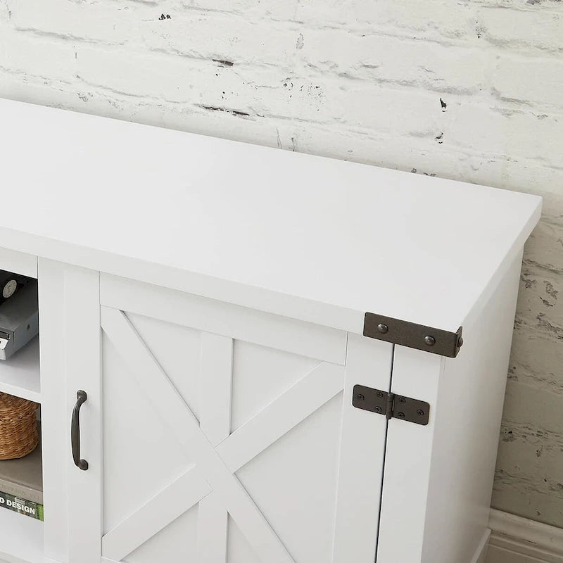 Modern Farmhouse TV Media Stand for TVs up to 70 Inch