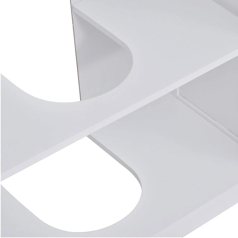 Under-Sink Bathroom Cabinet with U-Shape Cutout and Adjustable Shelf 23.5 Inch